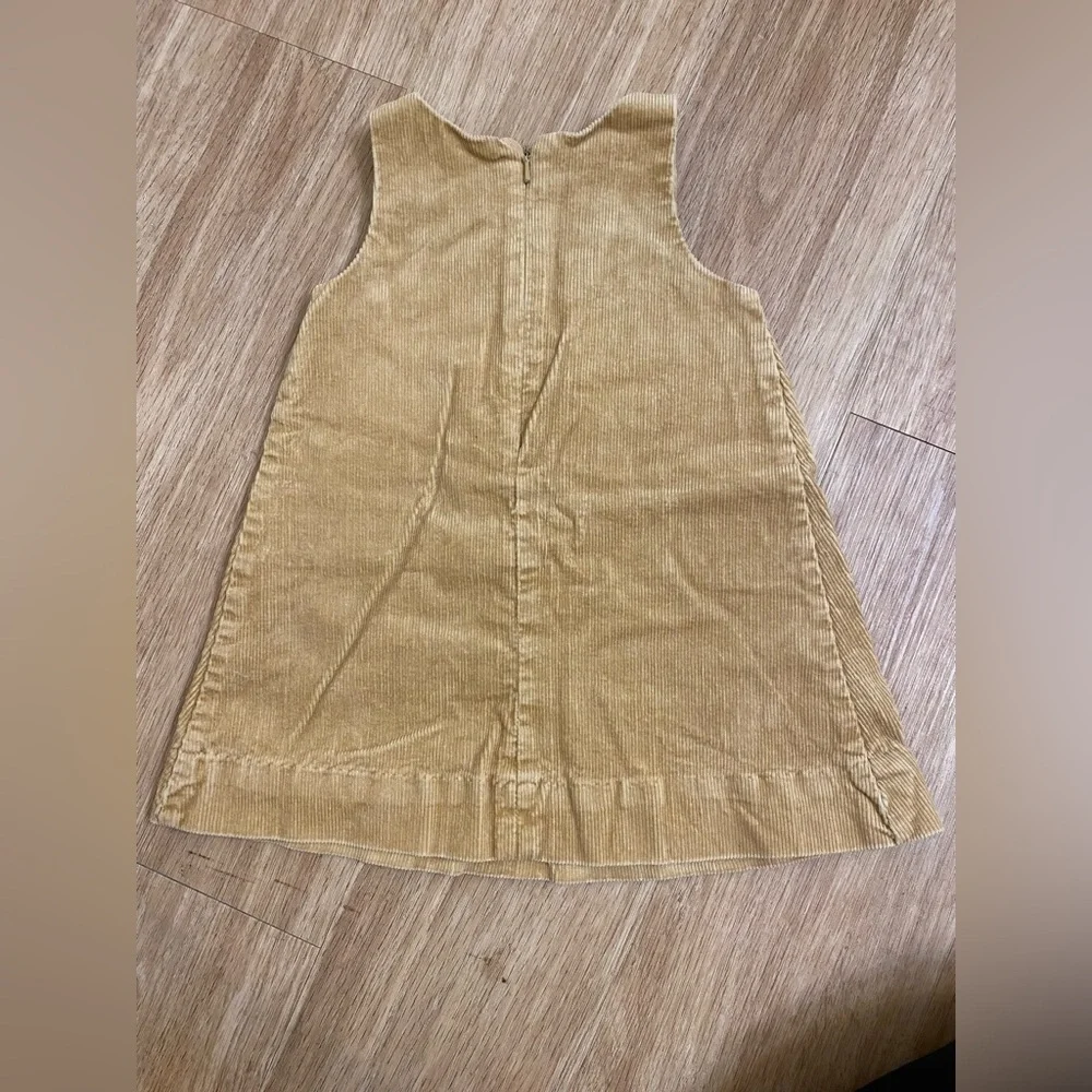 Vintage Ralph Lauren Tan Corduroy Dress